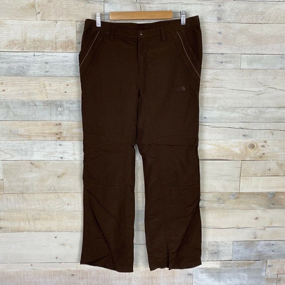 The North Face Straight Leg Hiking Pants Brown 12